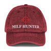 Milf Hunter Vintage Cotton Twill Cap