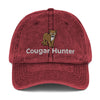 Cougar Hunter Vintage Cotton Twill Cap