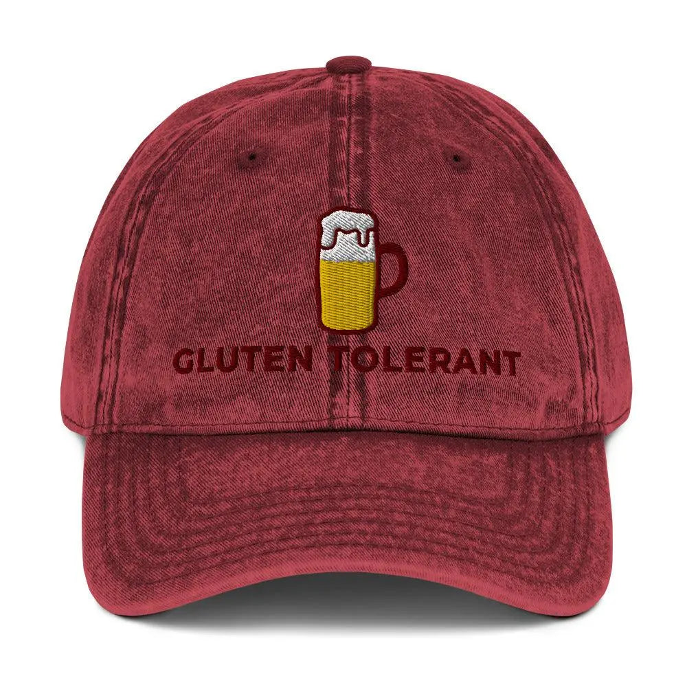 Gluten Tolerant Vintage Cotton Twill Cap - Orbital Clothing