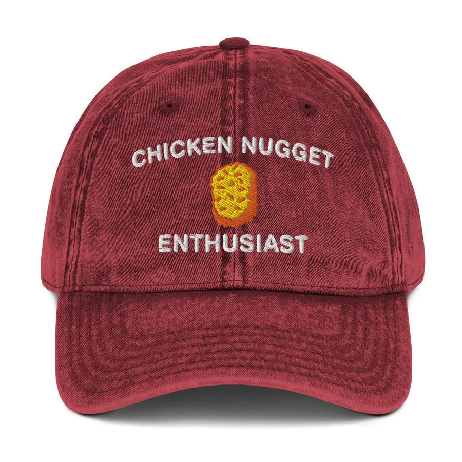 Chicken Nugget Enthusiast Vintage Cotton Twill Cap - Orbital Clothing
