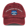 Even Baddies Get Saddies Vintage Cotton Twill Cap