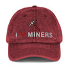 I heart Miners Vintage Cotton Twill Cap