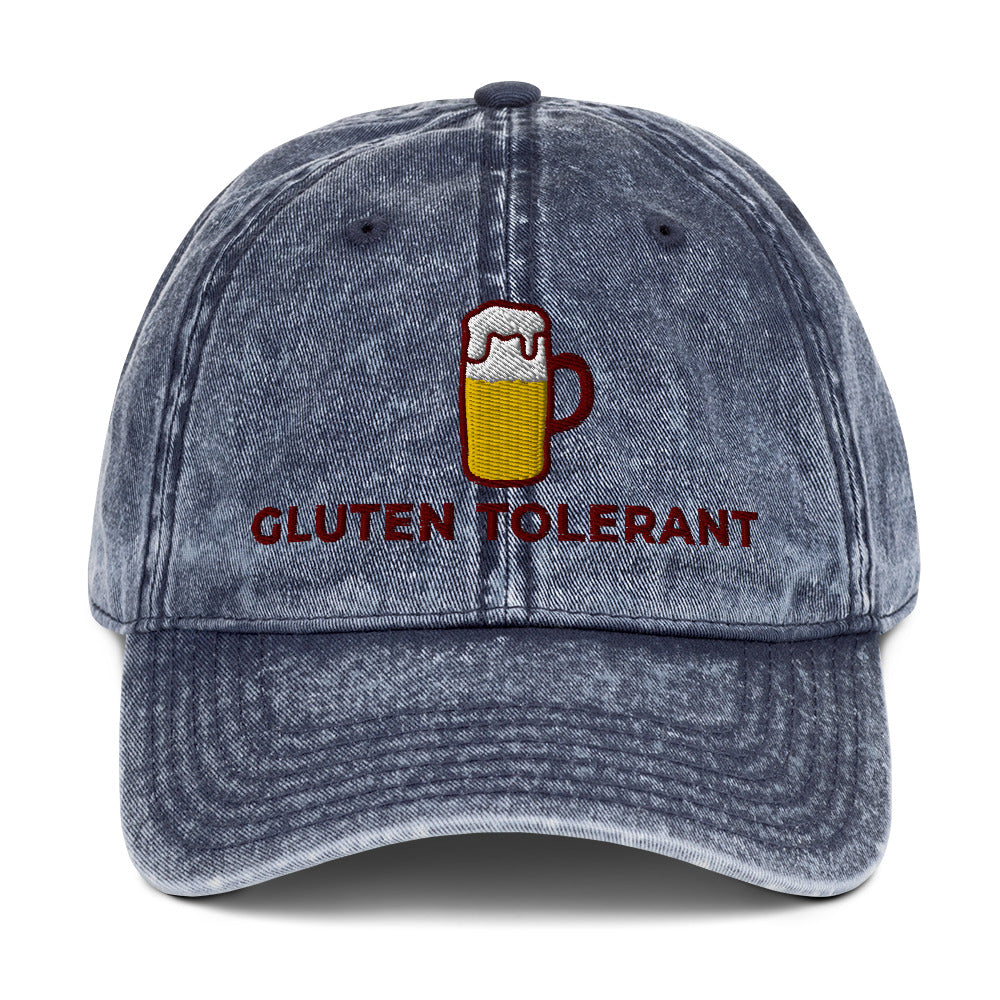 Gluten Tolerant Vintage Cotton Twill Cap