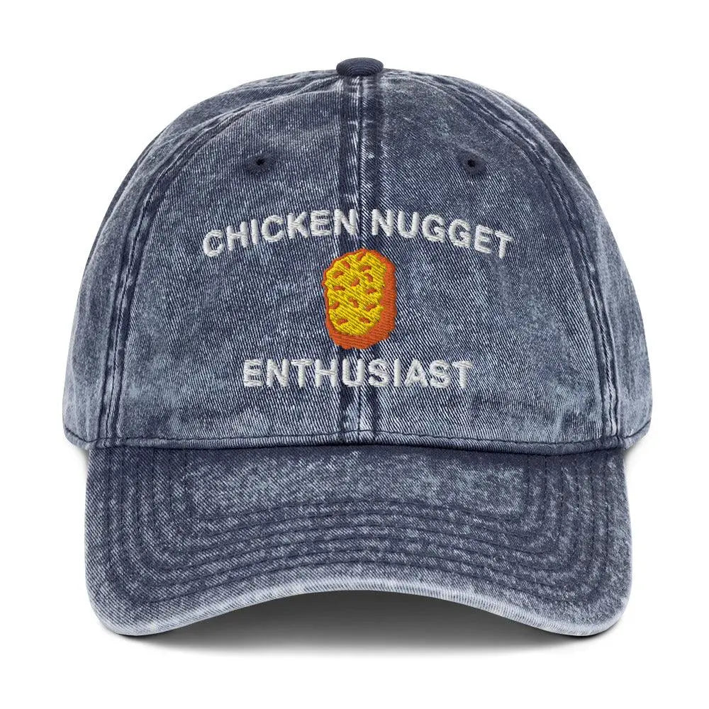 Chicken Nugget Enthusiast Vintage Cotton Twill Cap - Orbital Clothing