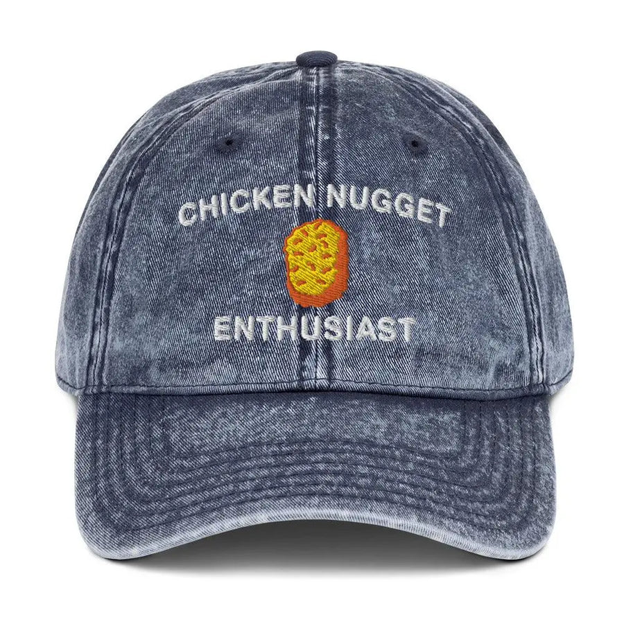 Chicken Nugget Enthusiast Vintage Cotton Twill Cap - Orbital Clothing