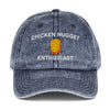 Chicken Nugget Enthusiast Vintage Cotton Twill Cap