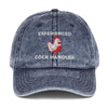 Experienced Cock Handler Vintage Cotton Twill Cap