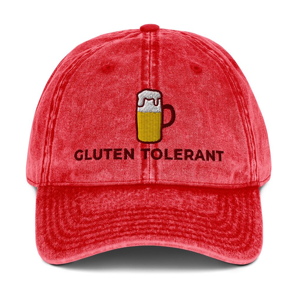 Gluten Tolerant Vintage Cotton Twill Cap