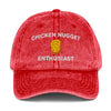 Chicken Nugget Enthusiast Vintage Cotton Twill Cap