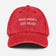 Make America Gay Again Vintage Baumwoll-Twill-Kappe
