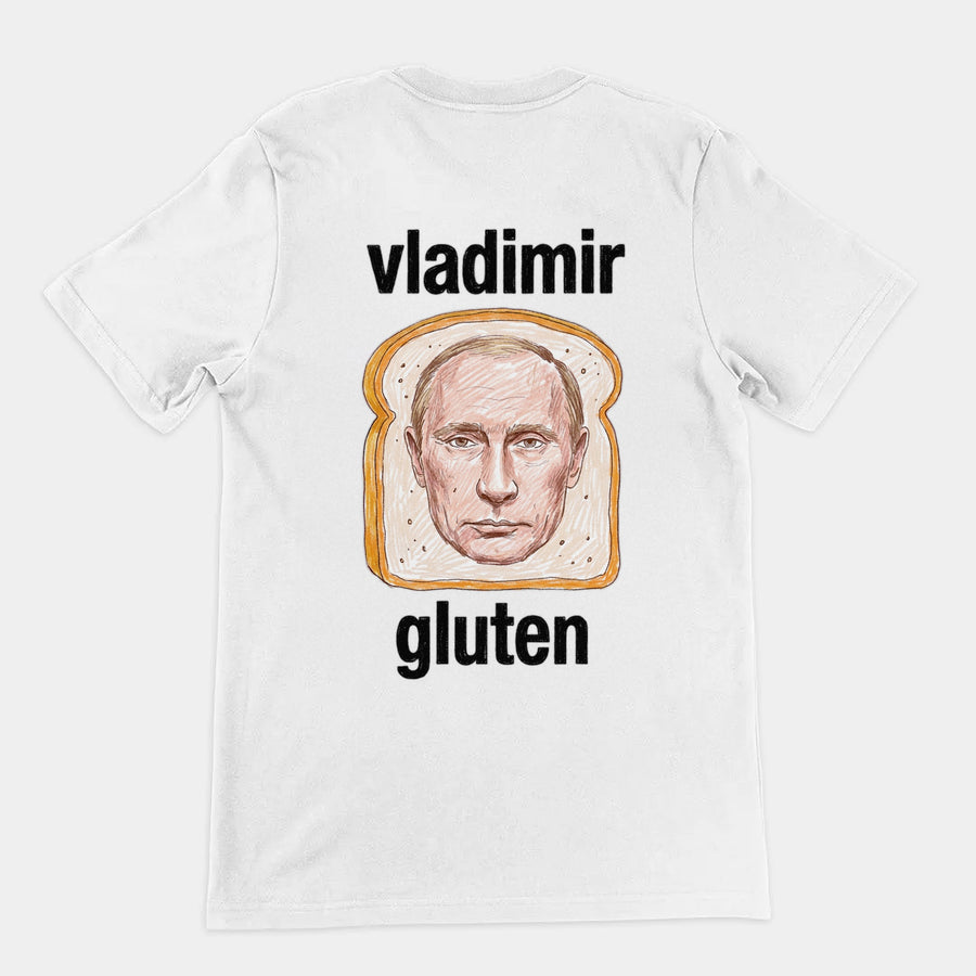Vladimir Gluten T-Shirt (backprint) Orbital Clothing