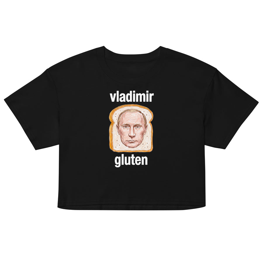Vladimir Gluten Women’s crop top Orbital Clothing