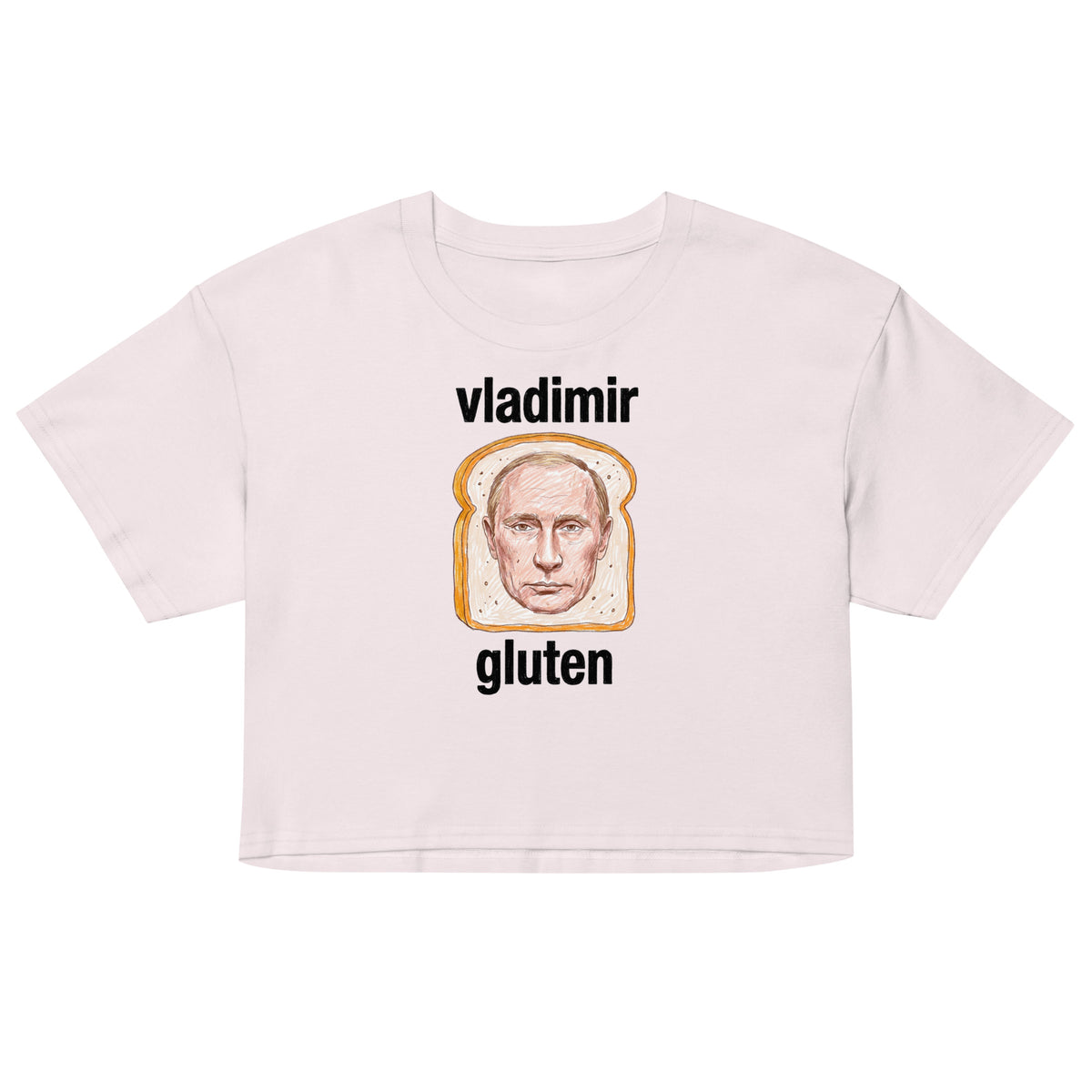 Vladimir Gluten Women’s crop top Orbital Clothing