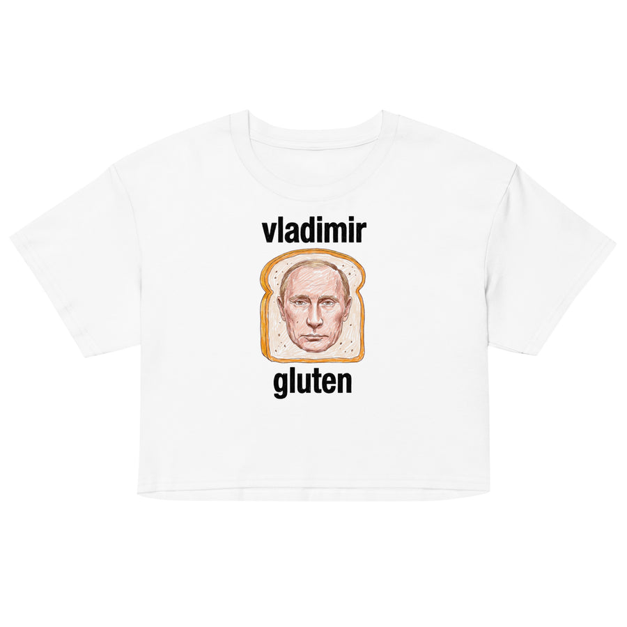 Vladimir Gluten Women’s crop top Orbital Clothing