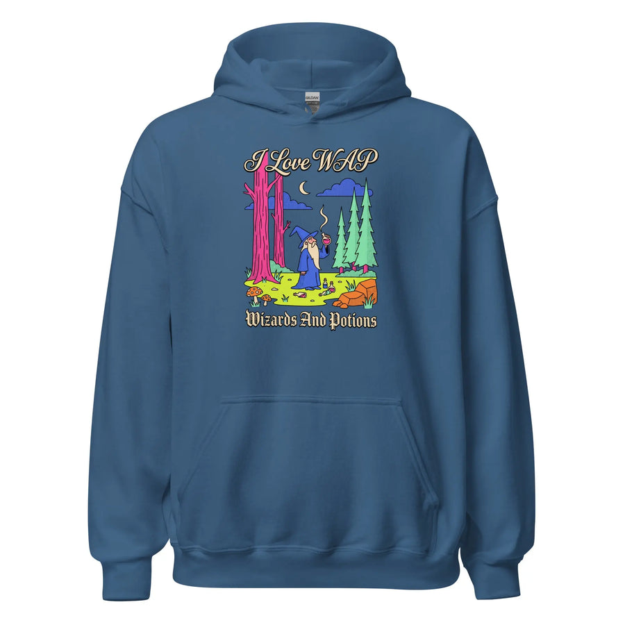 I Love WAP (Wizards And Potions) Hoodie Orbital Clothing