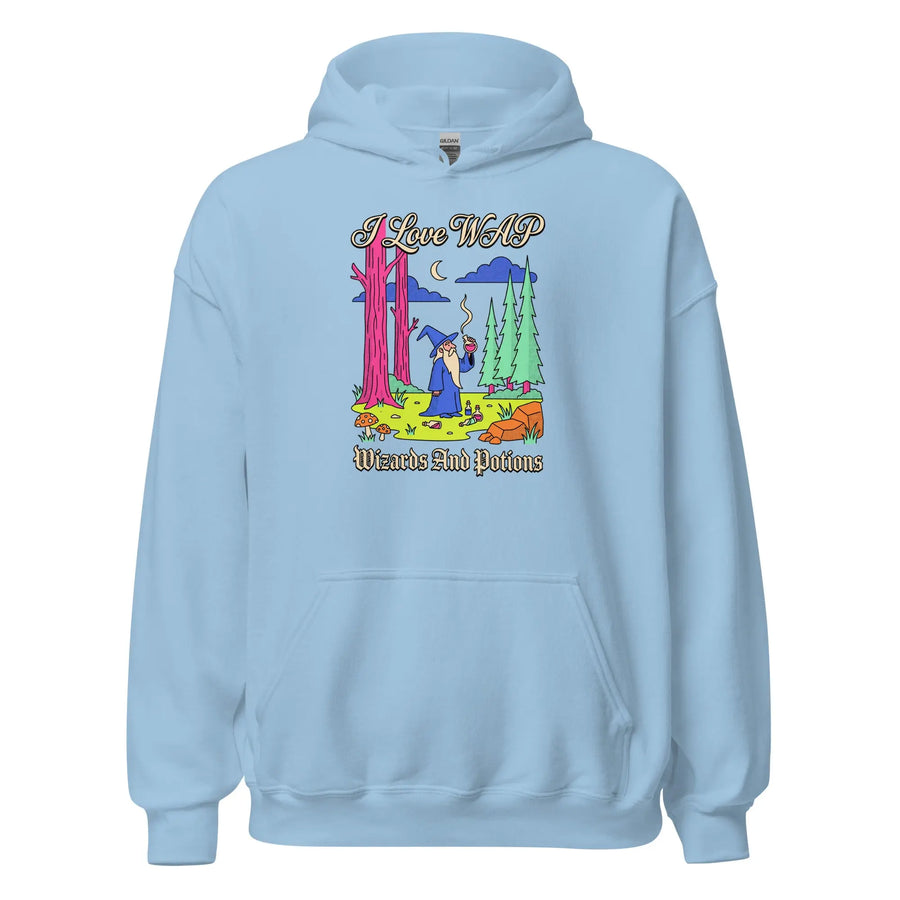I Love WAP (Wizards And Potions) Hoodie Orbital Clothing