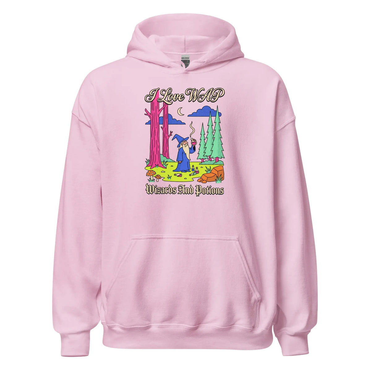 I Love WAP (Wizards And Potions) Hoodie Orbital Clothing