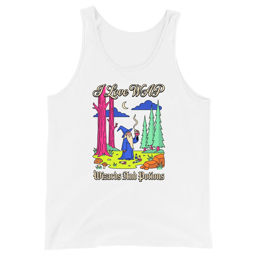 I Love WAP (Wizards And Potions) Tank Top Orbital Clothing