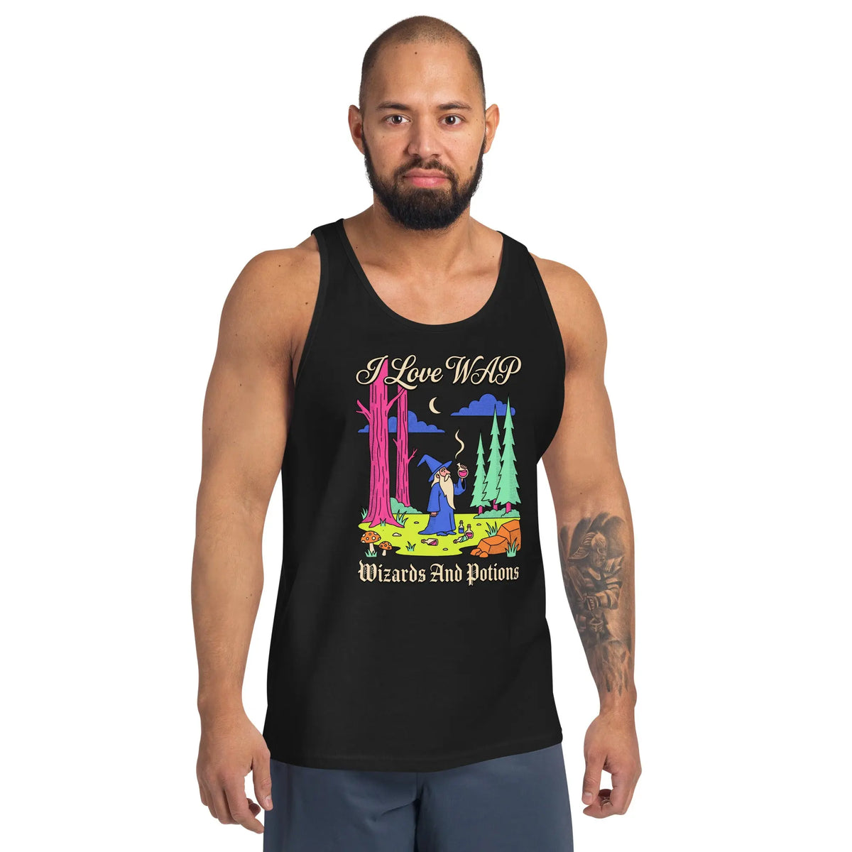 I Love WAP (Wizards And Potions) Tank Top Orbital Clothing