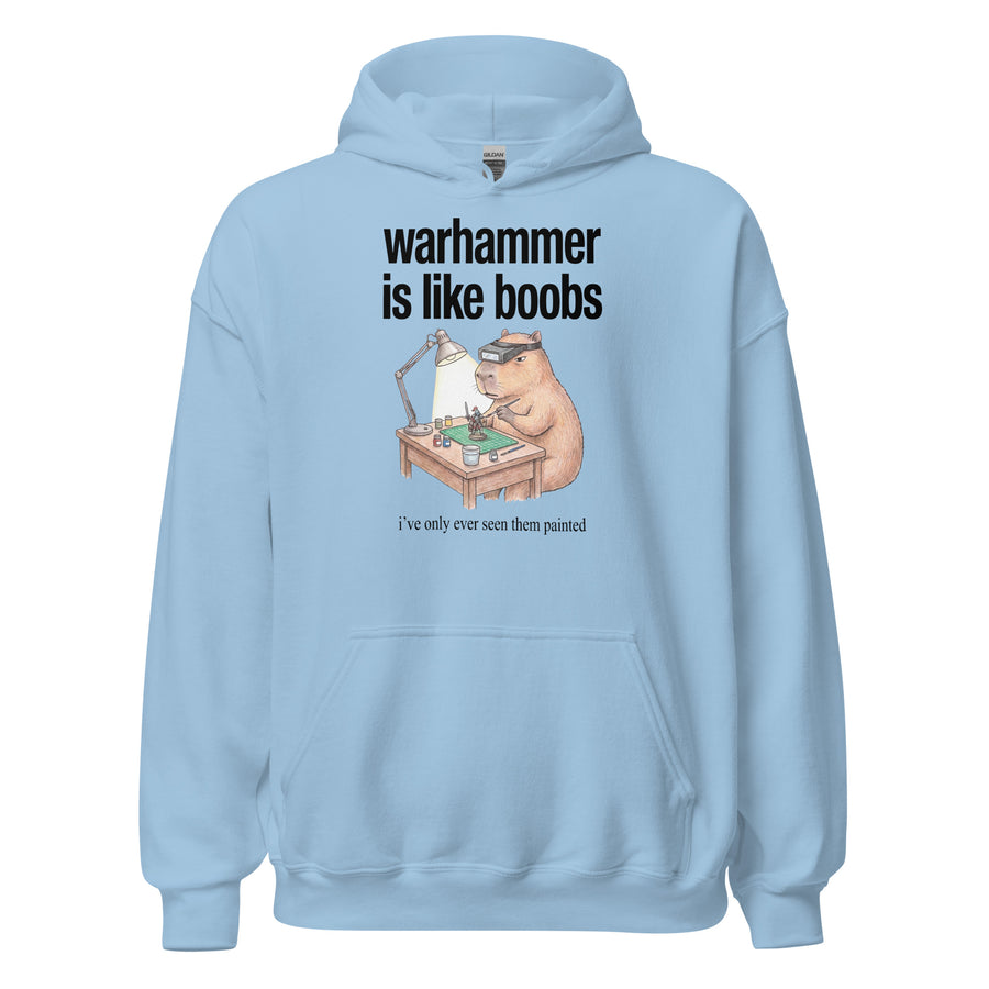 Warhammer Is Like Boobs Hoodie Orbital Clothing