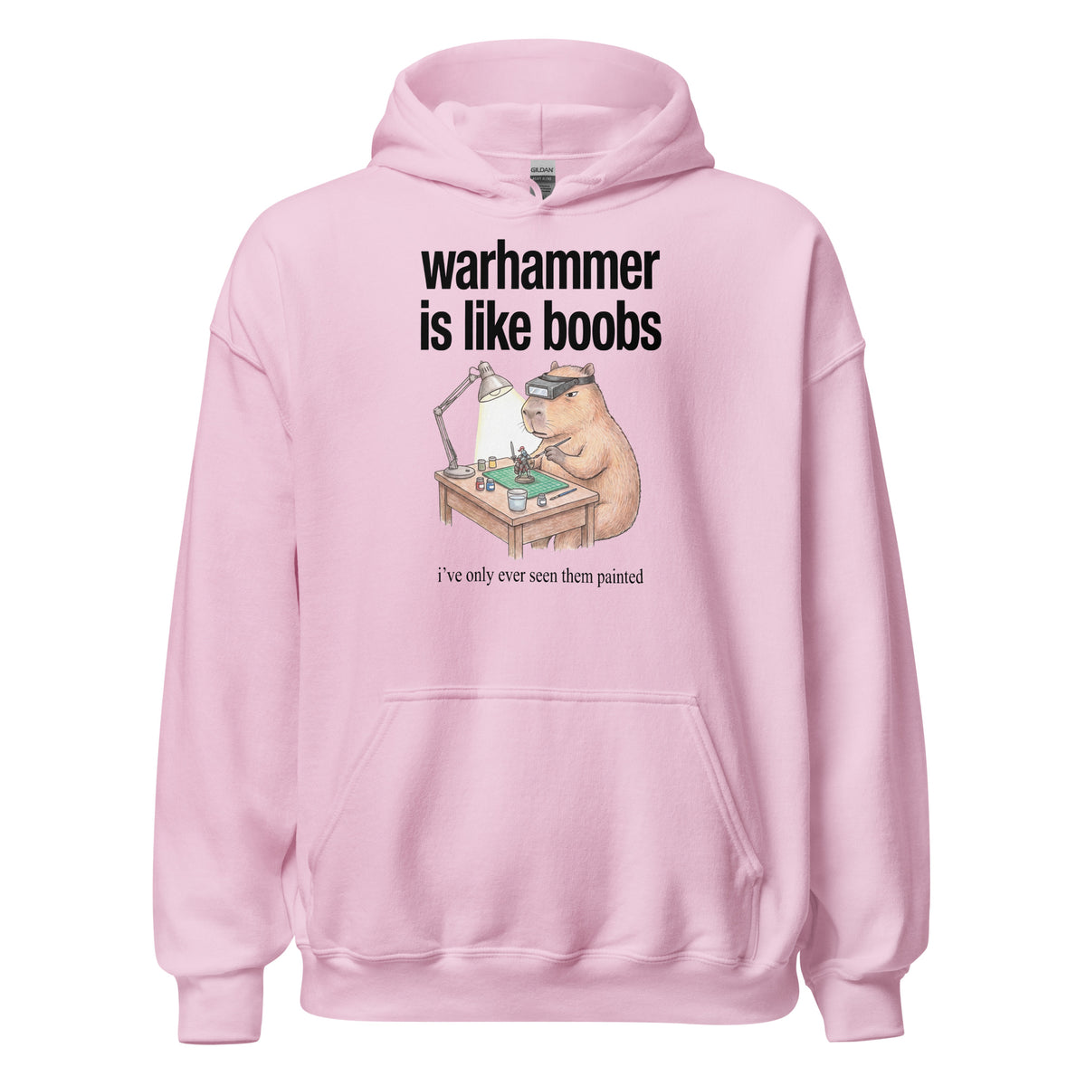 Warhammer Is Like Boobs Hoodie Orbital Clothing
