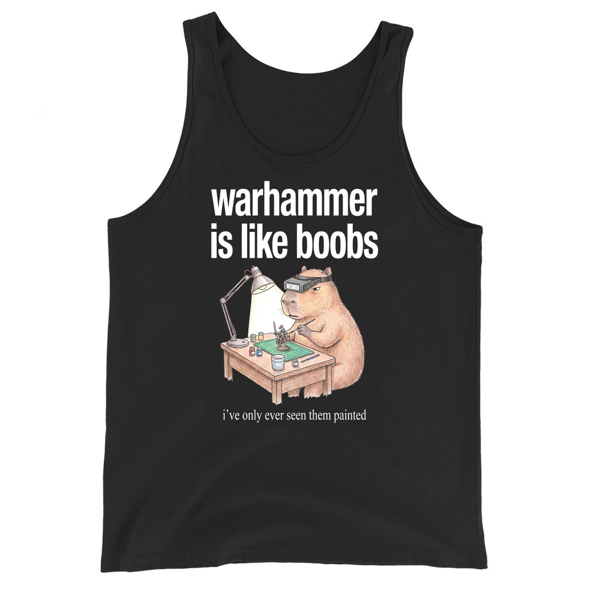Warhammer Is Like Boobs Tank Top Orbital Clothing