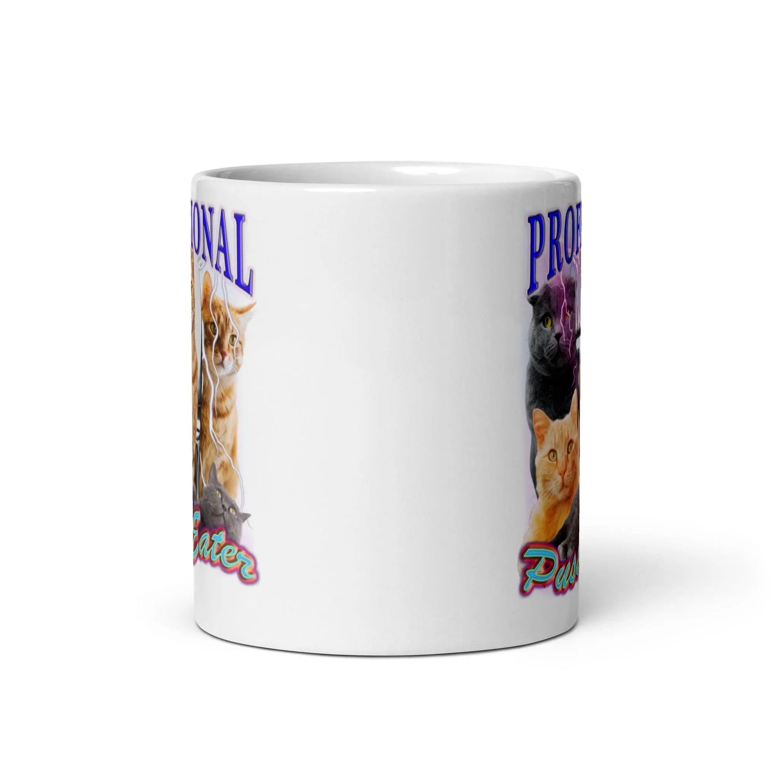 Professional Pussy Eater White glossy mug - Orbital Clothing