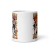 Submissive and Breedable White glossy mug