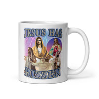 Jezus heeft Rizzen White glanzende mok - 11 ons