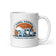 Camel Towing White glänzender Becher