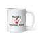 World's Smallest Cock White glossy mug