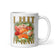 I hit it raw White glossy mug