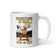 Wrestling ist real, Gott ist nicht weiß, glänzende Tasse