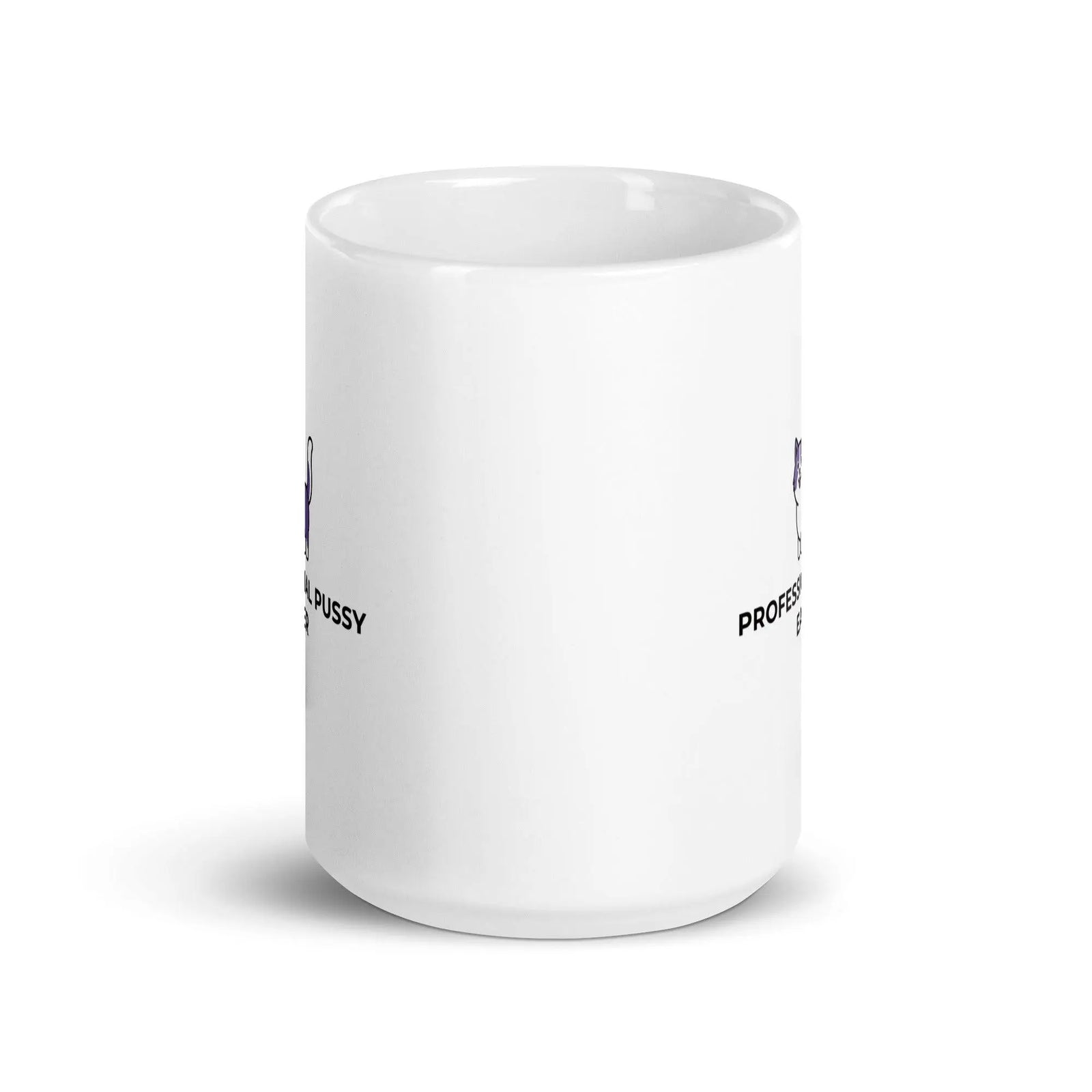 Professional Pussy Eater White glossy mug - Orbital Clothing