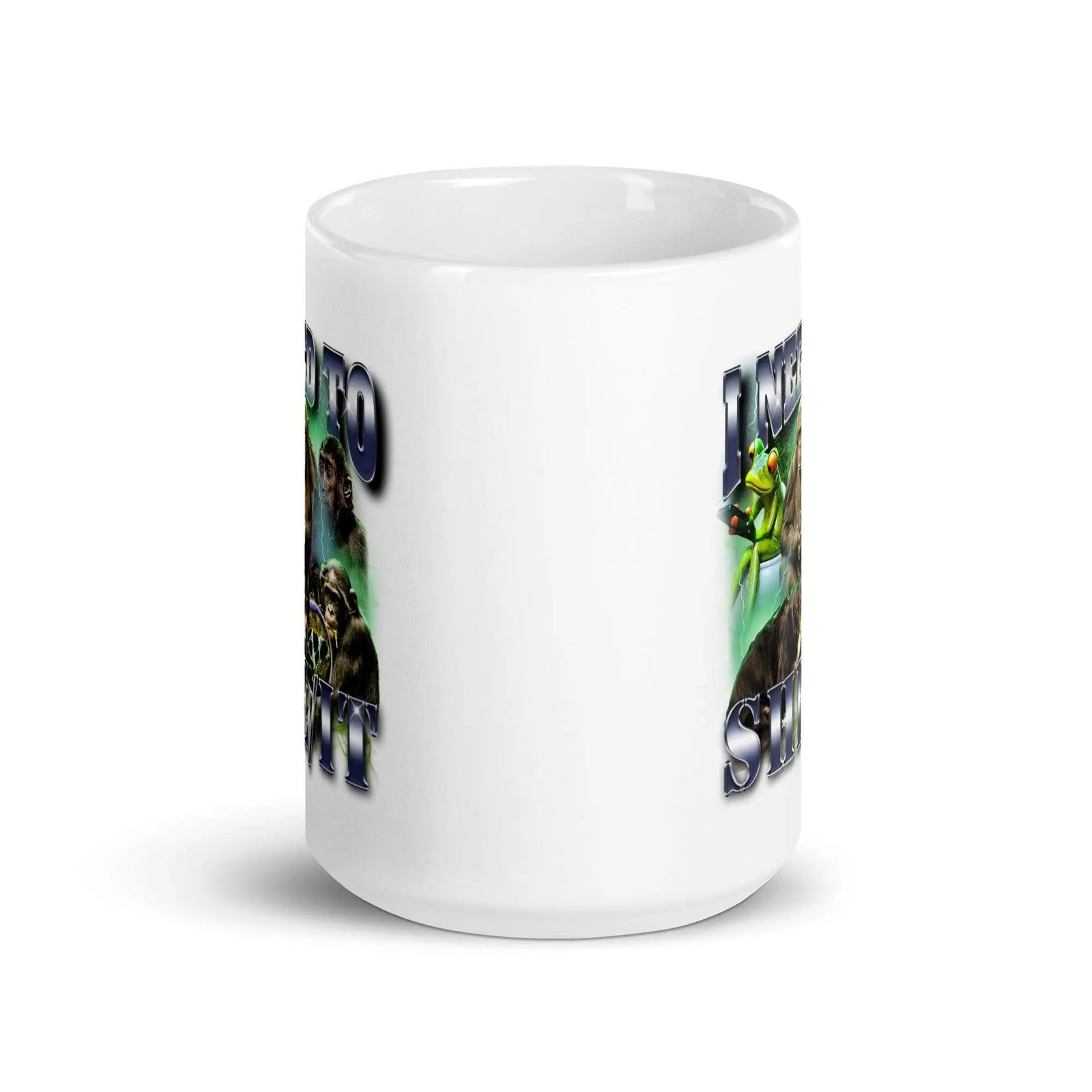 I need to she_it White glossy mug - Orbital Clothing