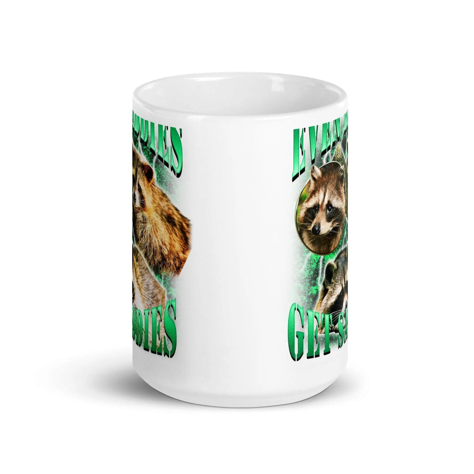 Even Baddies Get Saddies White glossy mug - Orbital Clothing