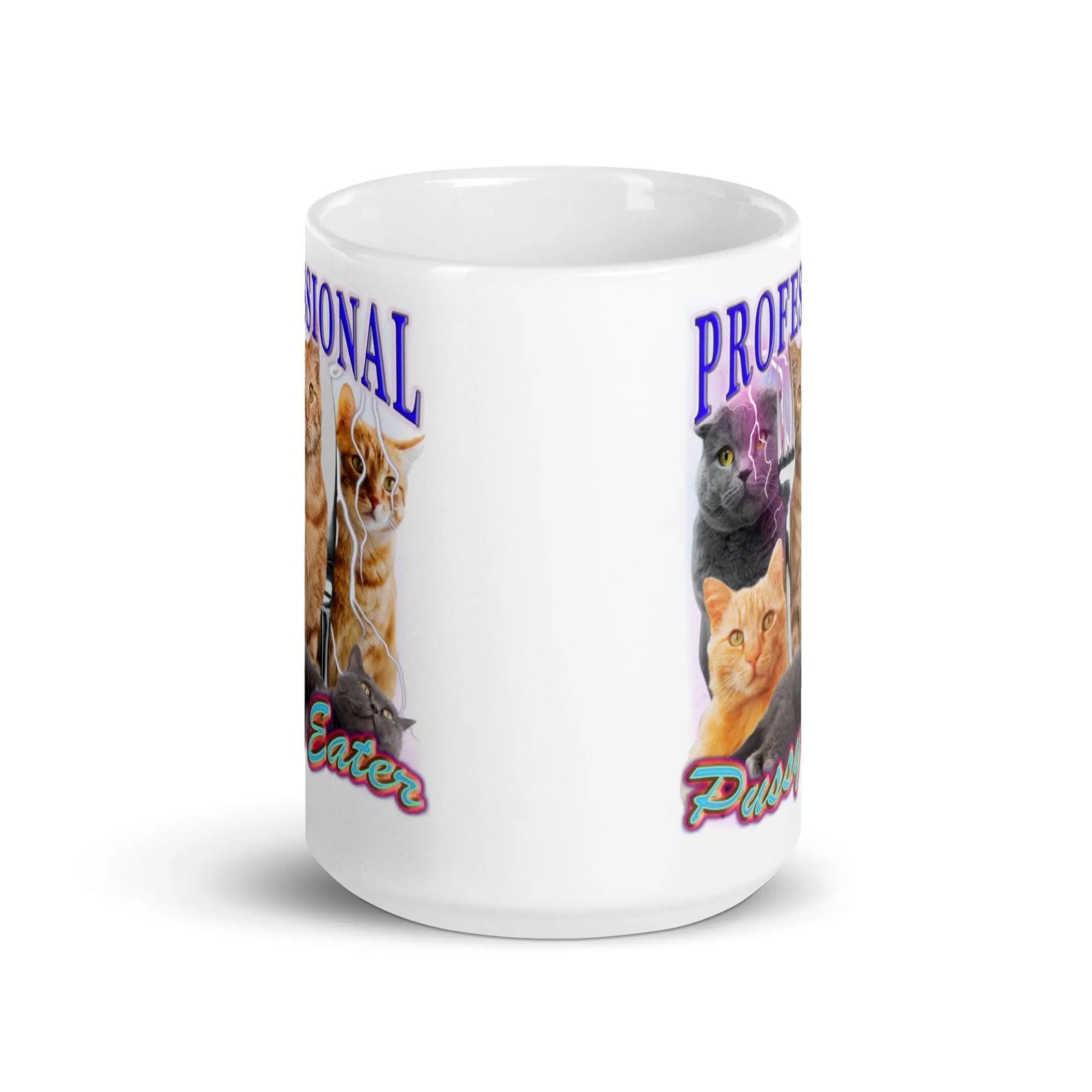 Professional Pussy Eater White glossy mug - Orbital Clothing