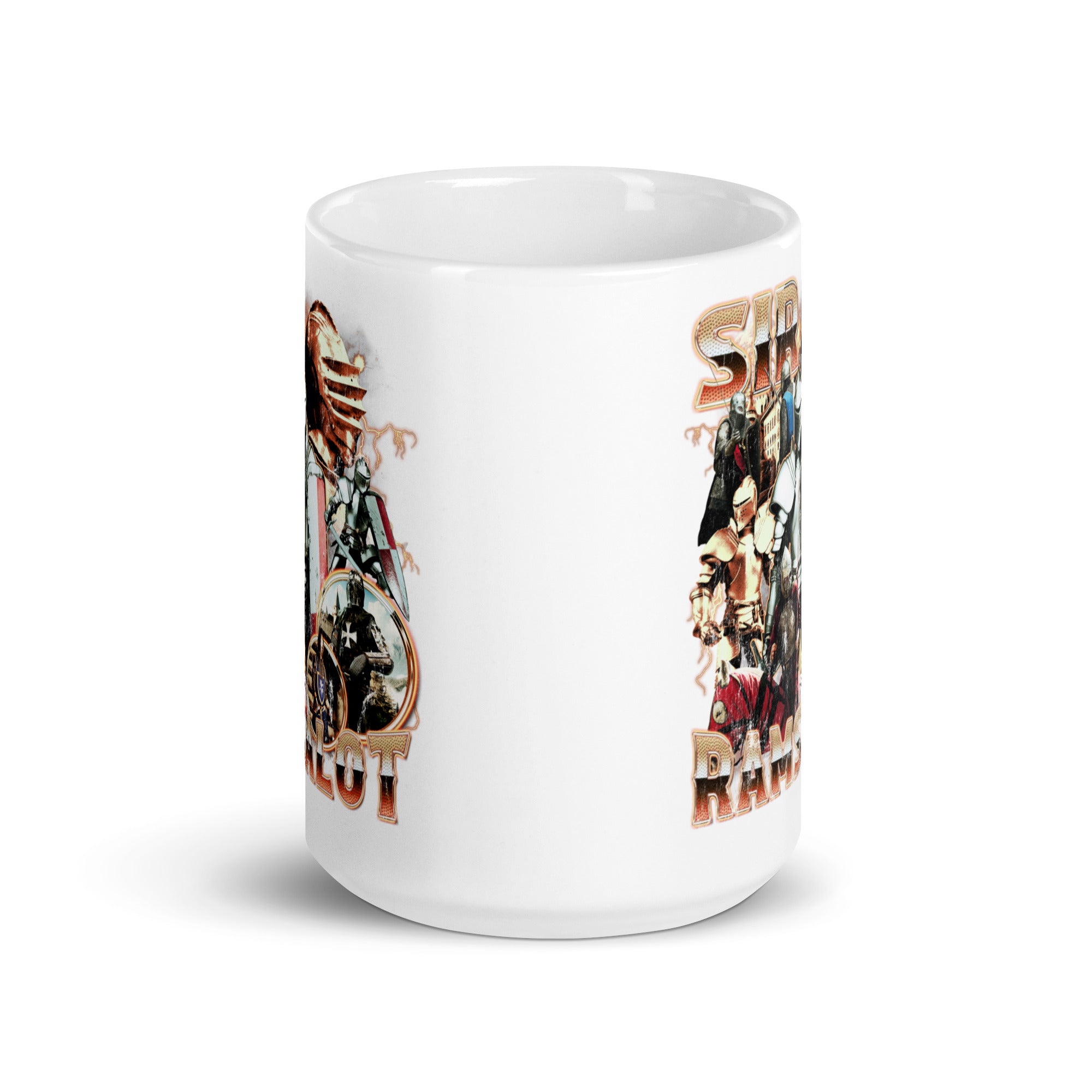 Sir Ramsalot White glossy mug