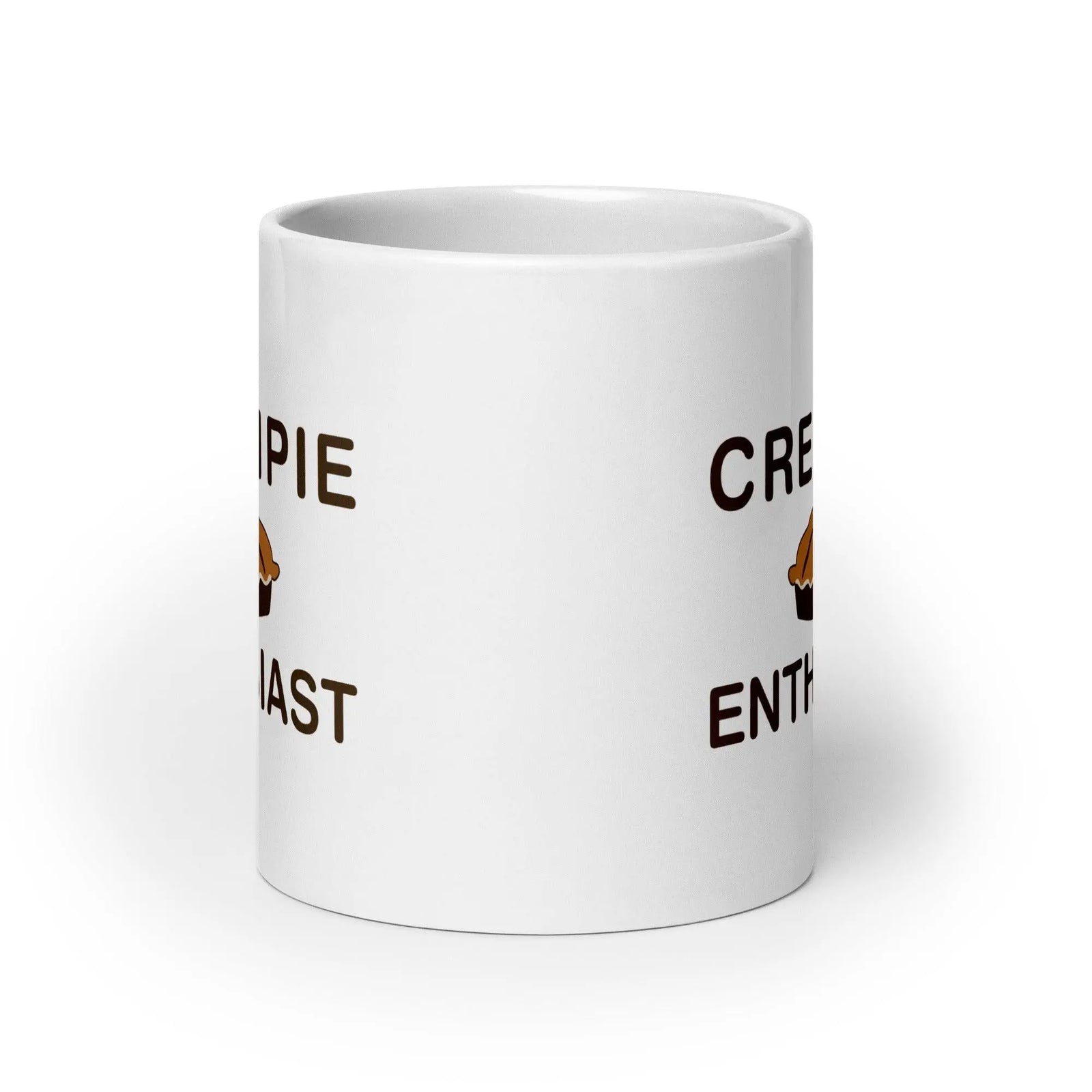Creampie Enthusiast White glossy mug - Orbital Clothing