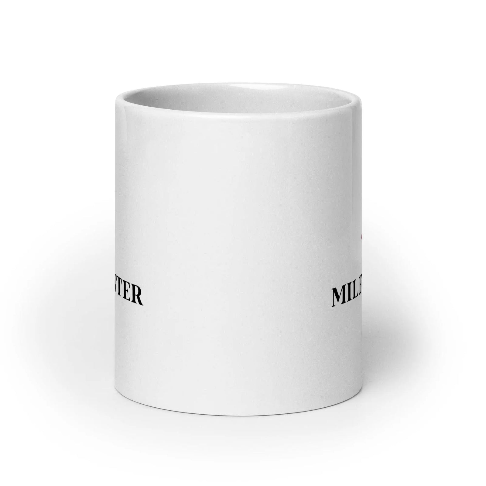 Milf Hunter White glossy mug - Orbital Clothing