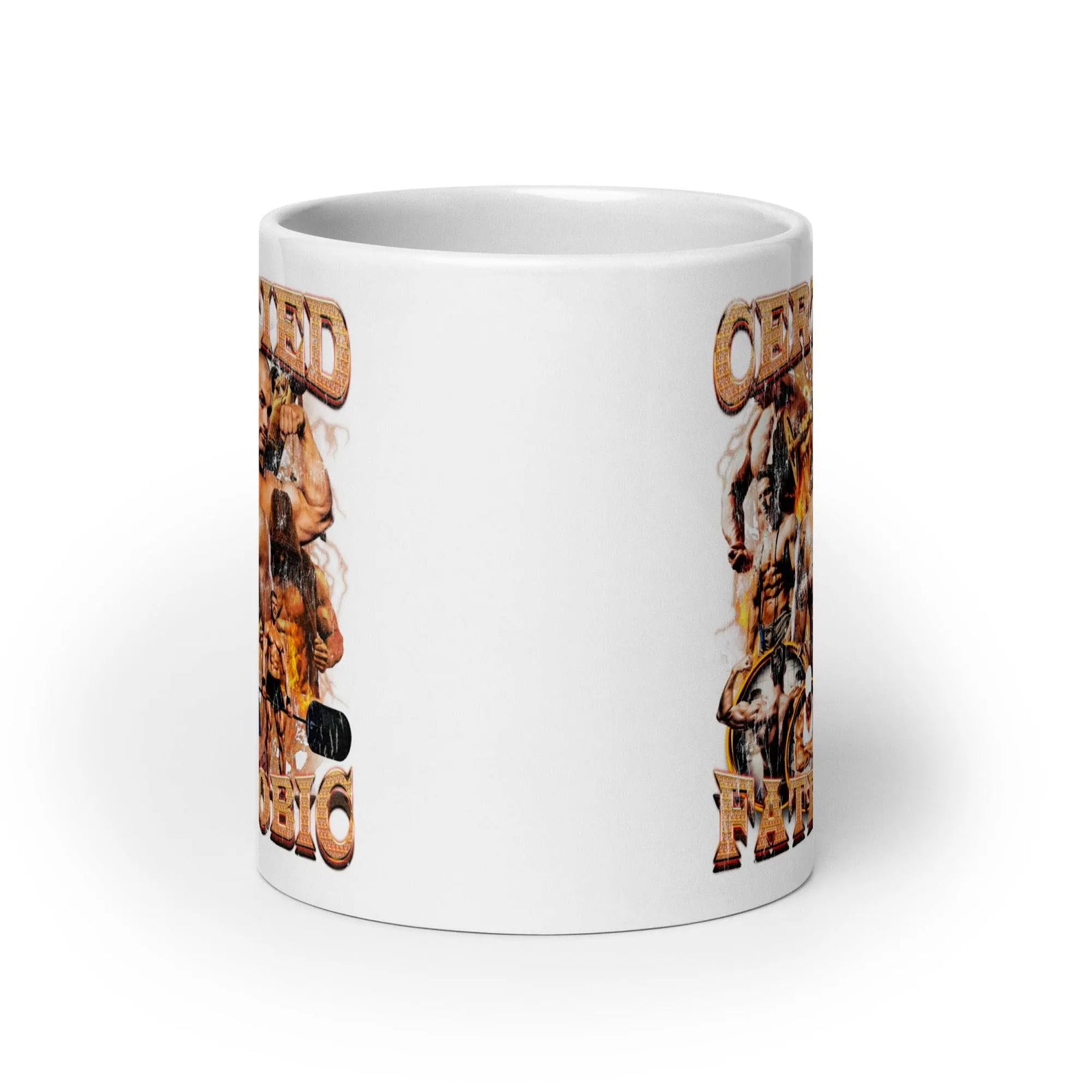 Certified Fatphobic White glossy mug - Orbital Clothing
