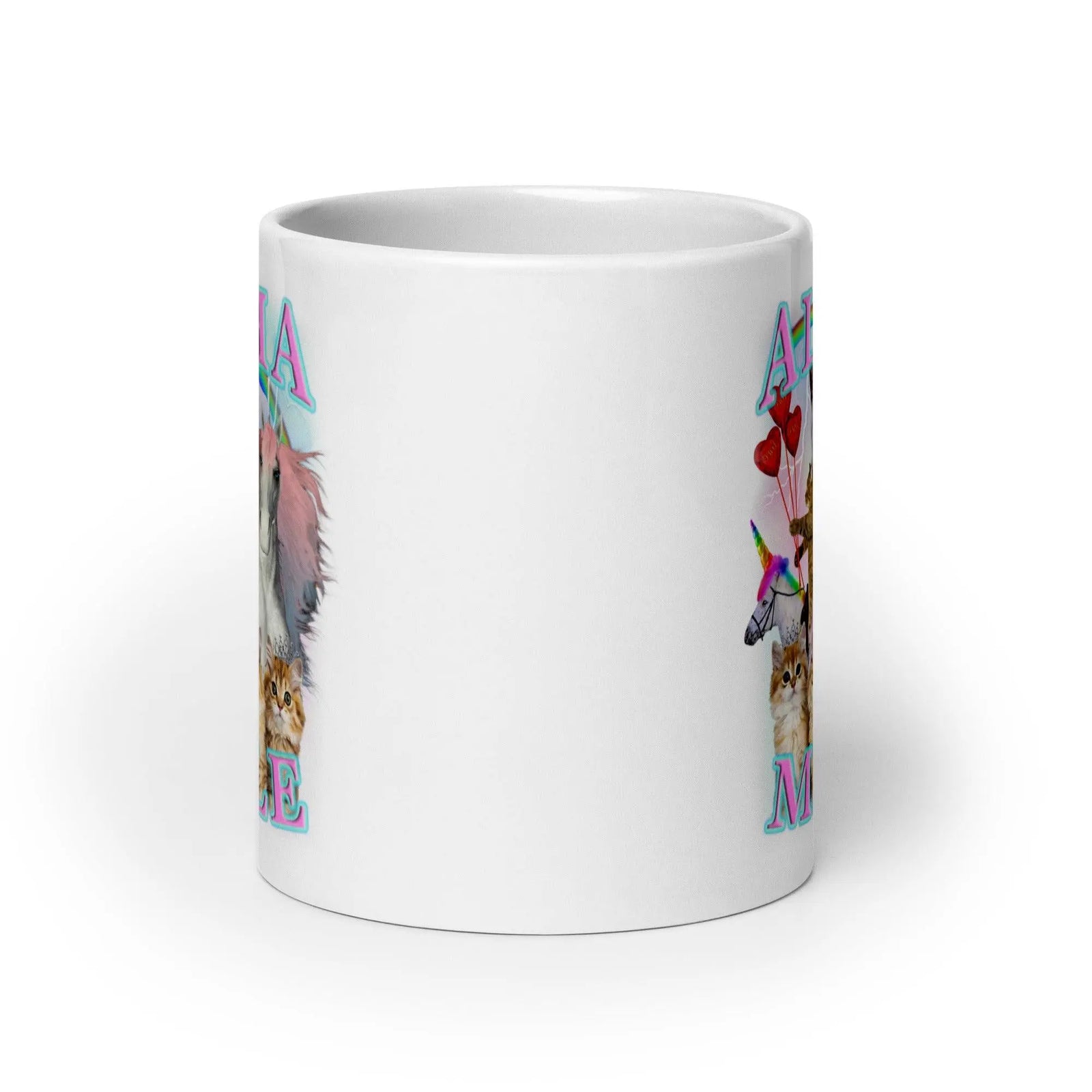 Alpha Male OG Design! White glossy mug - Orbital Clothing