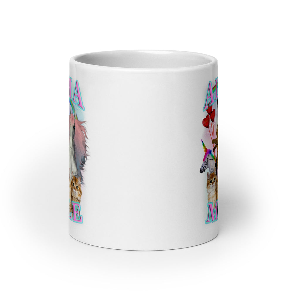 Alpha Male OG Design! White glossy mug