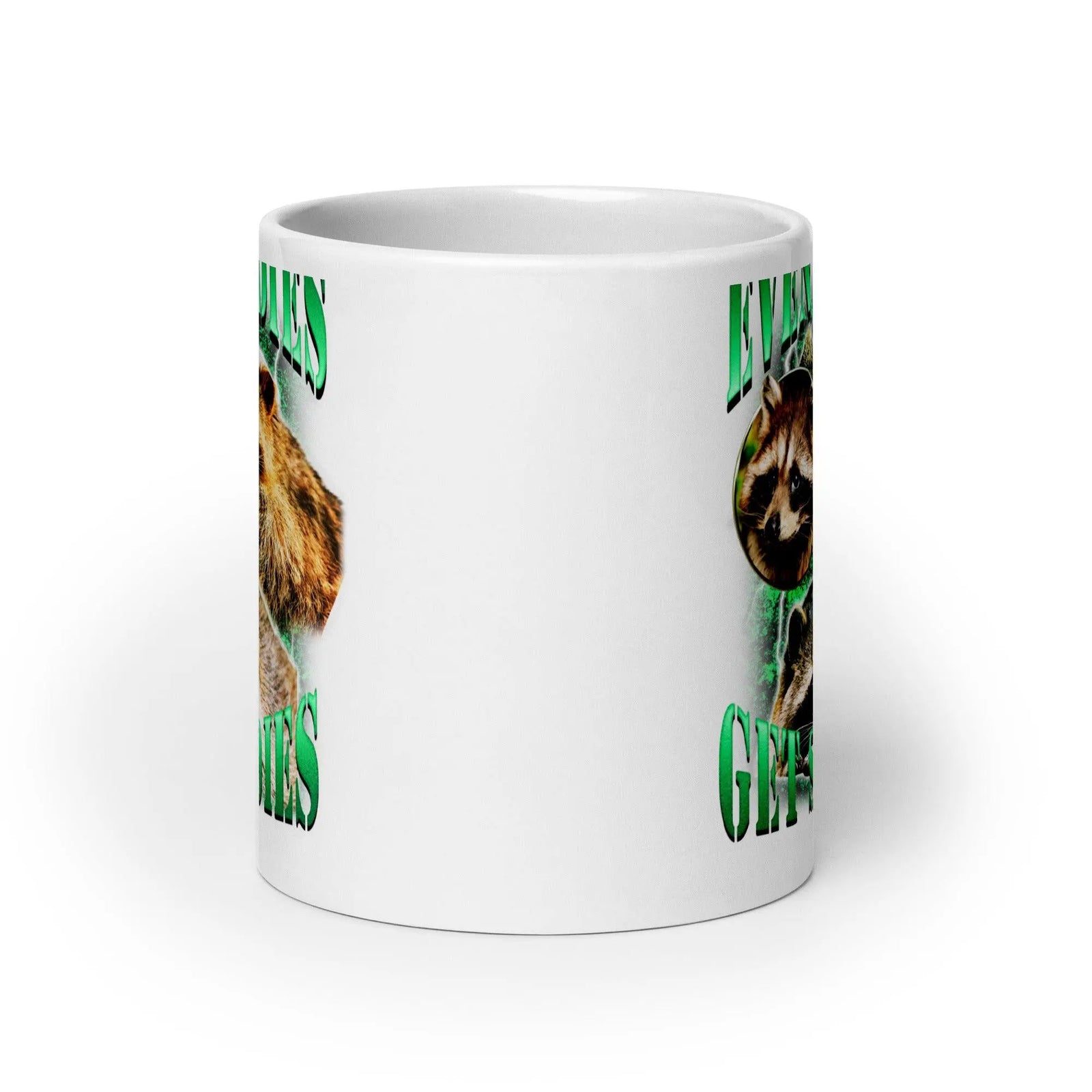 Even Baddies Get Saddies White glossy mug - Orbital Clothing