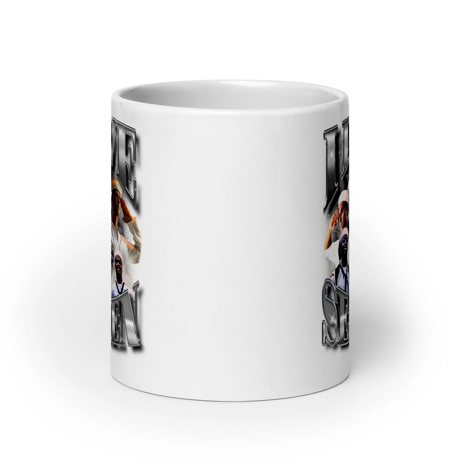 I Love Seamen White glossy mug - Orbital Clothing