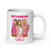Ketamean Girls Weißer glänzender Becher