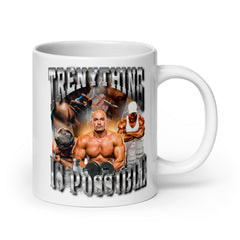 Trenything is Possible White glossy mug