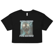 Autism Powered Fuck Machine Women’s crop top
