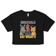 Biseksuelen eten wat vrouwen crop top