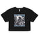 Human by Chance Alpha by Choice Dames crop top